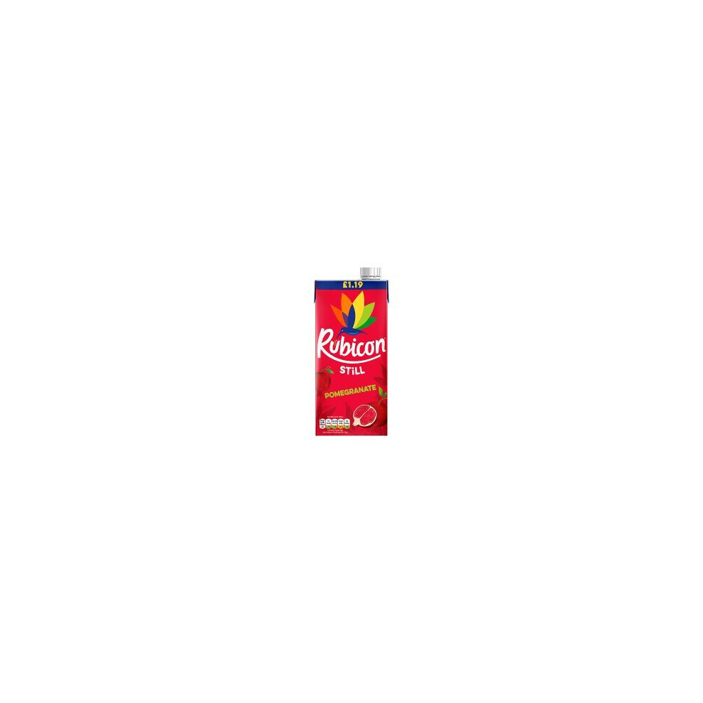 Rubicon Still Pomegranate Juice Drink 1L (Pack of 12)