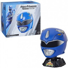 Casque Premium Blue Ranger Power Rangers Lightning Collection Échelle Complète, Multicolore