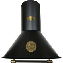 Kaiser Belle Epoque 60cm Black Chimney Cooker Hood | A 6423 BE Eco