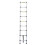 2.6M Extendable Aluminium Telescopic Ladder DIY Tool Max Load 150KG 2
