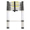 2.6M Extendable Aluminium Telescopic Ladder DIY Tool Max Load 150KG 4