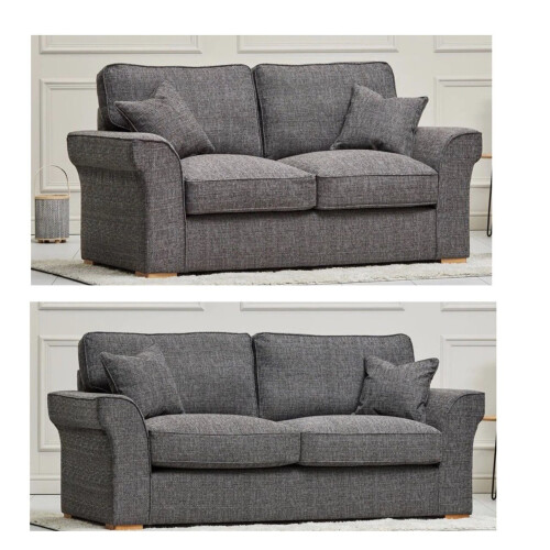 Furniture 786 Hugo Lisbon Fabric 3+2 Seater Sofa Set