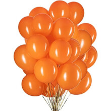 (100) 12inch Orange Latex Balloon birthday party wedding
