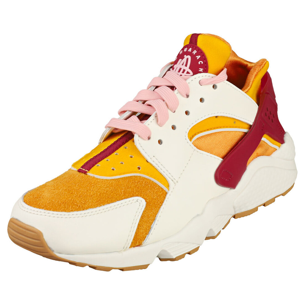 Nike Air Huarache Womens Fashion Trainers in White Multicolour - Size 4 UK