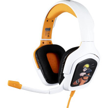 Cuffie da gaming cablate Naruto Shippuden - KONIX - PS4, PS5, Switch e Xbox - Microfono - Cavo 1,5 m - Presa Jack 3,5 mm - Naruto