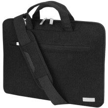 TECHGEAR Case for 15" - 15.6" Laptops, Portable Multi-function Laptop Case with Adjustable Shoulder Strap, Luggage Strap &...