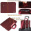 Techgear TECHGEAR Case for 14" - 14.6" Laptops, Portable Multi-function Laptop Case with Adjustable Shoulder Strap, Luggage Strap &... 6