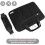 Techgear TECHGEAR Case for 11" - 12.3" Laptops, Portable Multi-functional Laptop Case with Adjustable Shoulder Strap, Luggage Strap &... 2