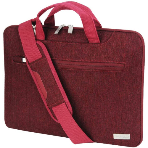 Techgear TECHGEAR Case for 14" - 14.6" Laptops, Portable Multi-function Laptop Case with Adjustable Shoulder Strap, Luggage Strap &...