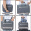 Techgear TECHGEAR Case for 11" - 12.3" Laptops, Portable Multi-functional Laptop Case with Adjustable Shoulder Strap, Luggage Strap &... 5