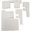 Unispair Waste Ink Tank Pad Sponge for All Canon printer G models QY5-0602 ERROR CODE 5B00 Absorber Kit 2