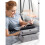 UGREEN Tablet Holder Cushion Pillow Stand Soft Multi-Angle Foldable Mount for Sofa Bed Compatible with iPad Pro 12.9'' 11''... 3