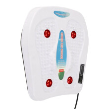 Foot Leg Vibration Electric Blood Circulation Booster Feet Massager With Heated