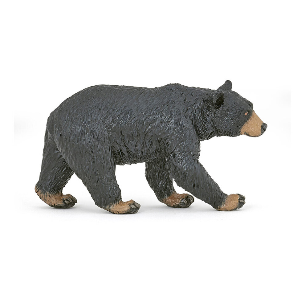 Photos - Action Figures / Transformers Papo Wild Animal Kingdom American Black Bear Toy Figure 3 Years Or Above Black/B 50271