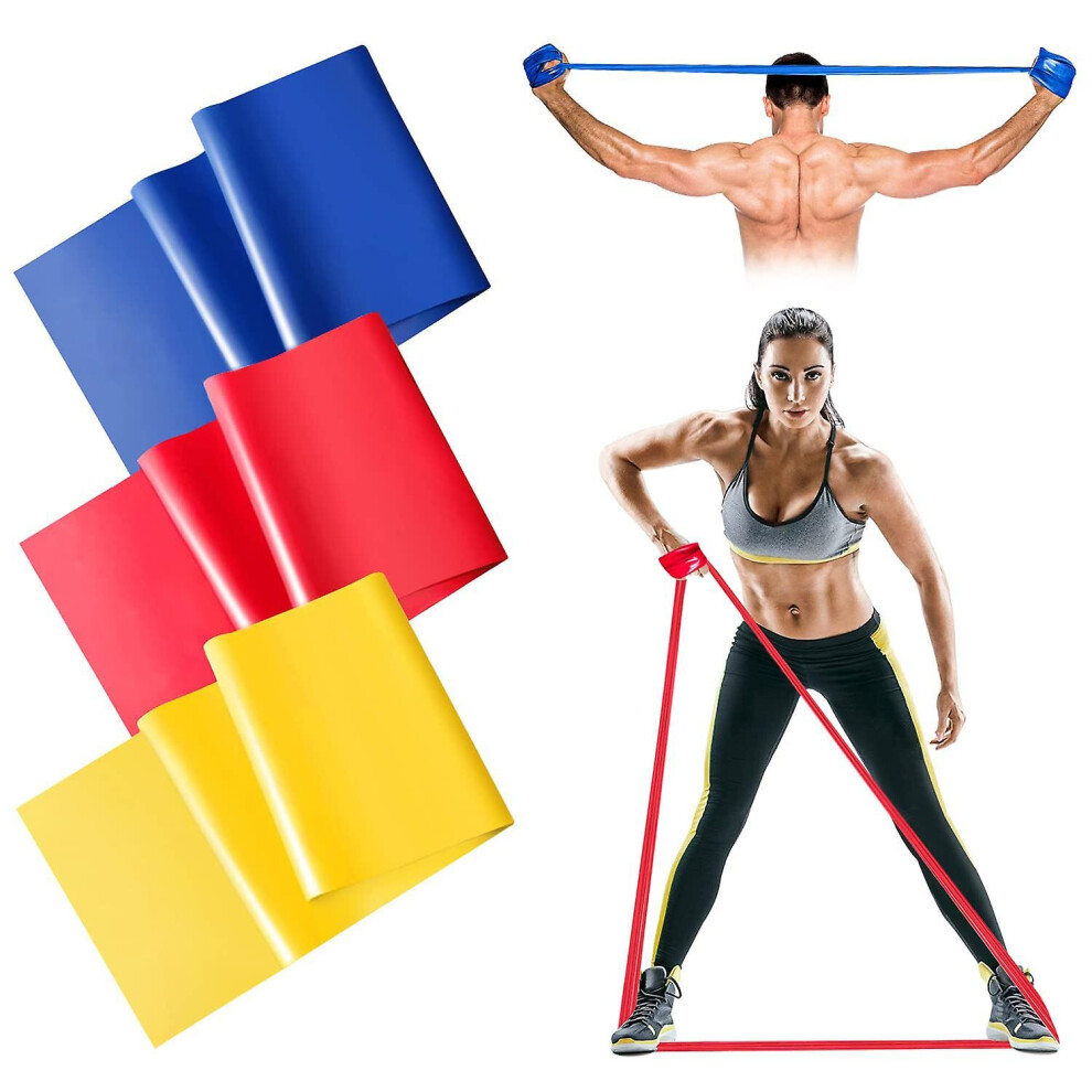 Yoga Resistance Bands Set Stretching Exercise Yoga Elastic Tension Band Set