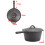 Living And Home Cast Iron Deep Pan Saucepan Cookware Stew Pot Frying Cooking Kitchen with Lid 4