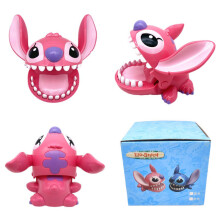 (Angel) Lilo and Stitch Big Mouth Bite Finger Game Figure Tricky Prank Toy Gift For Kids