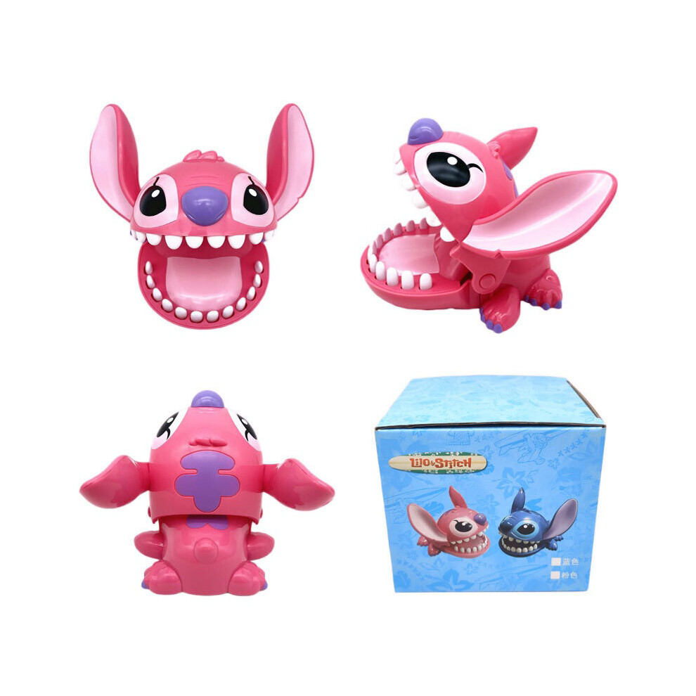 Ranpo (Angel) Lilo And Stitch Big Mouth Bite Finger Game Figure Tricky Prank Toy Gift For Kids