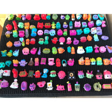 50 Stück Los Zufällige Shopkins Saison 1 2 3 4 5 6 7 8 Kinder Spielzeugfiguren Puppe Geschenk