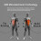 (Standard) ABS Stimulator EMS USB Rechargeable Muscle Trainer Toner 9