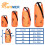 (10L, Orange) SUNMER Waterproof Dry Bag with Phone Case 6