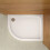 AICA (900x760mm) 30mm slimline quadrant stone tray 2