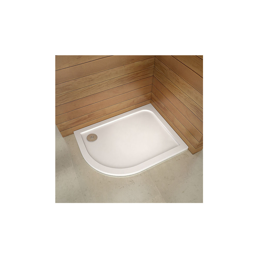Aica (1000X900mm) 30Mm Slimline Quadrant Stone Tray
