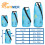 (10L, Blue) SUNMER Waterproof Dry Bag with Phone Case 6