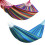 (Blue, Single) Single / Double Hammock 2