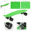 (Green) 22 Inch Skateboard Cruiser Board PU Wheels Skate Complete Deck 13