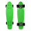(Green) 22 Inch Skateboard Cruiser Board PU Wheels Skate Complete Deck 10