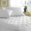 (Single) Extra Deep Quilted Mattress Bed Protector Topper 9