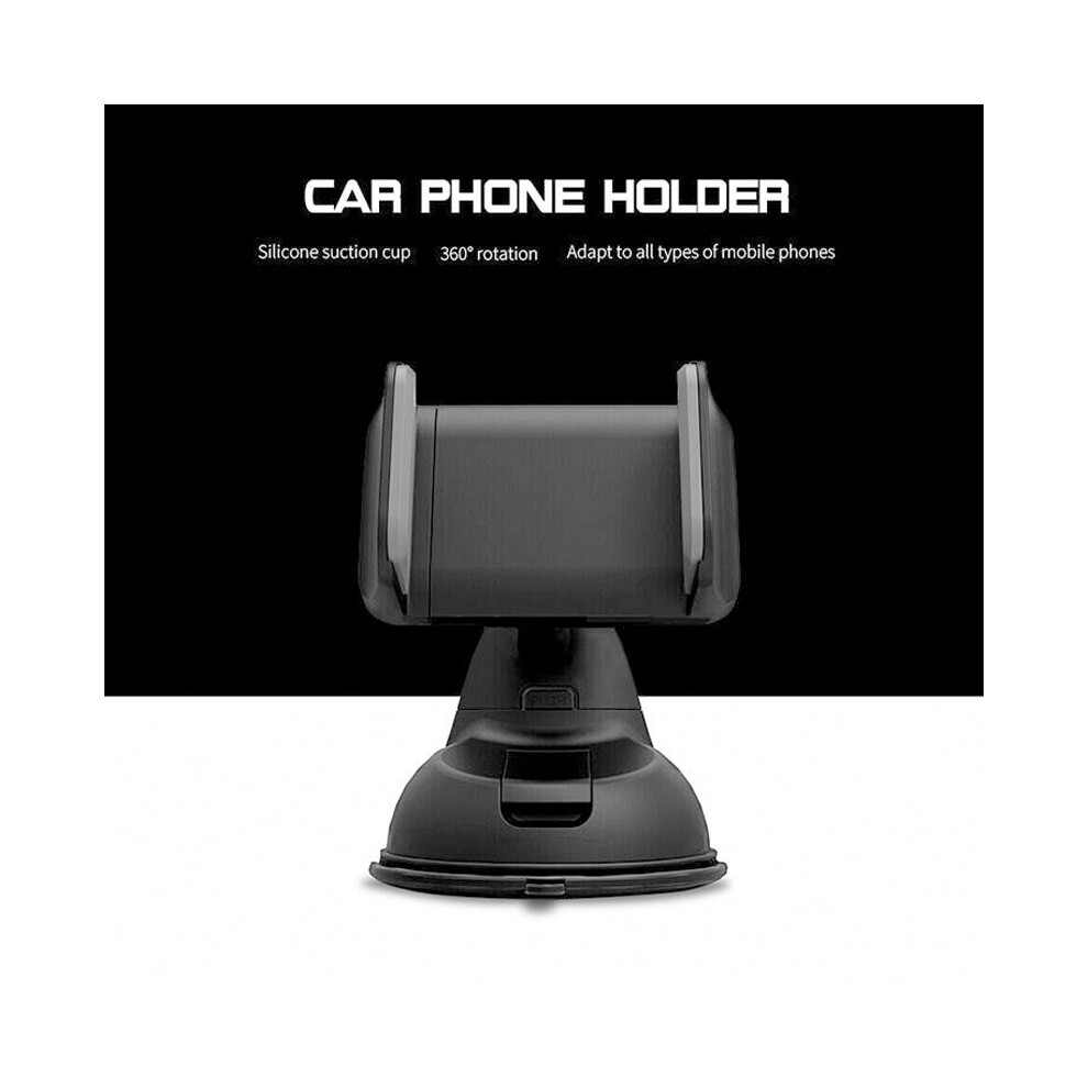 360 In Car Mobile Phone Holder Dashboard Suction Home Universal Mount Windscreen 696509377417