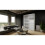 (Grey , 150cm) Modern Royal Sliding Mirror Door Wardrobe 3