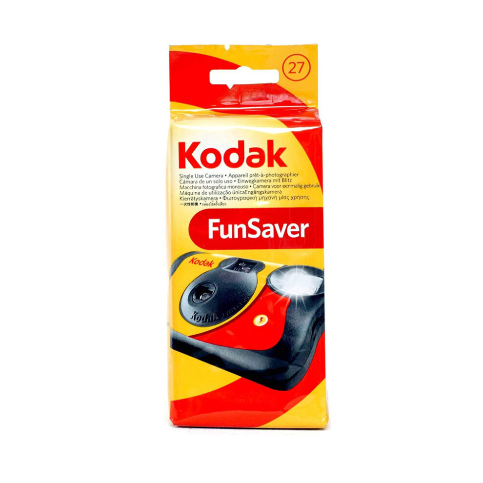 (FunSaver 27 Film) Kodak Disposable Film Camera 35 mm