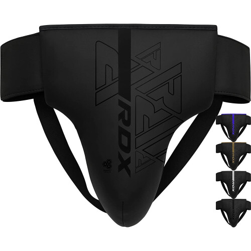 (Black, L) RDX Groin Guard for Boxing