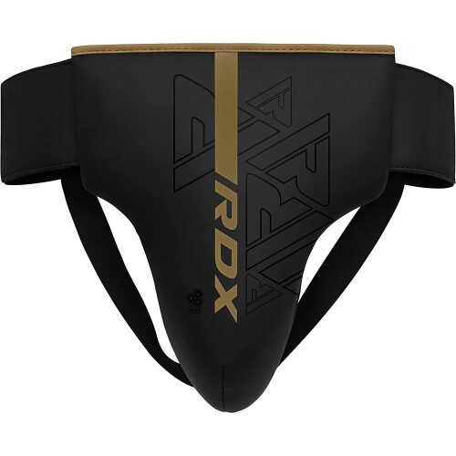 (Golden, XL) RDX Groin Guard for Boxing