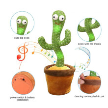 Singing and Dancing Cactus Plush Toy