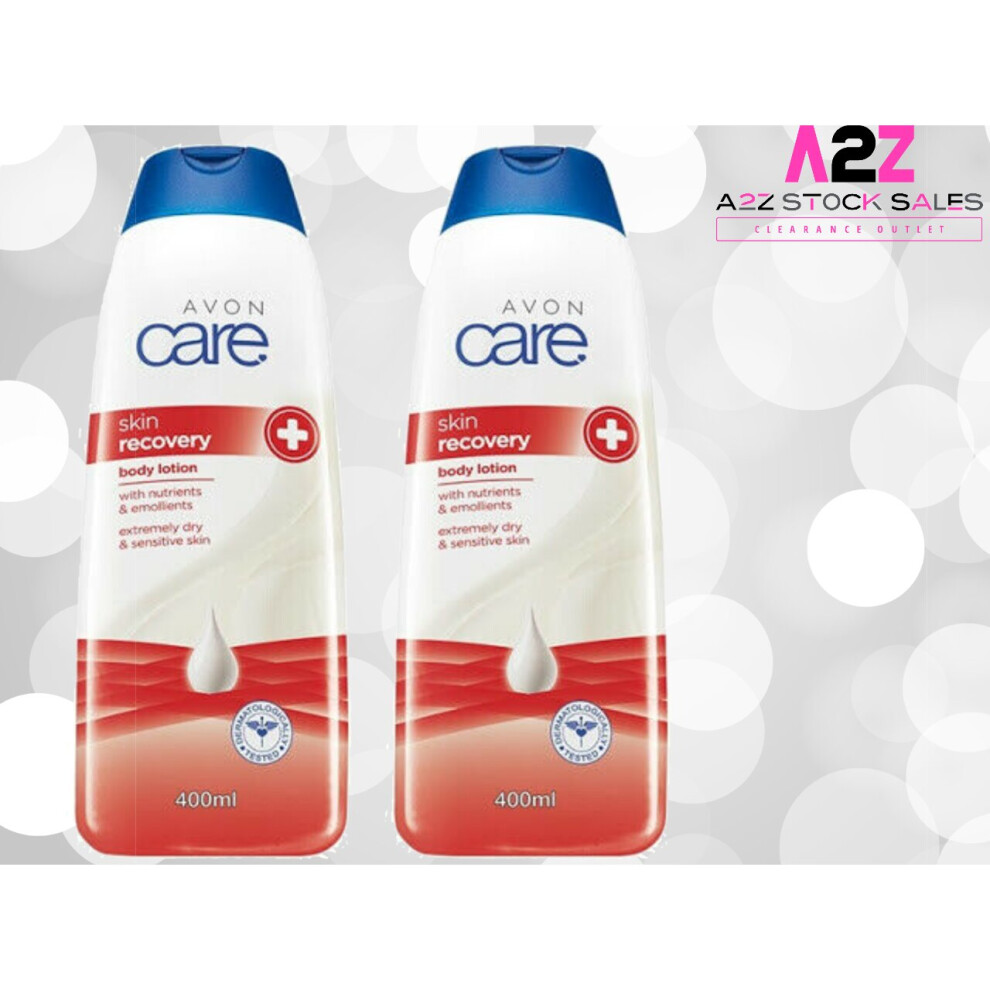 2 X Avon Care - Skin Recovery - Body Lotion - 400ml