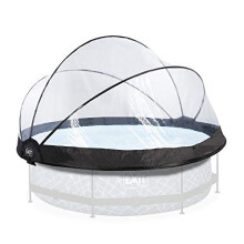 EXIT Pool Dome Ø300 cm - Indoor Enclosure for 300-310 cm Round Frame Pools, Intex & Bestway Compatible, Easy to Use