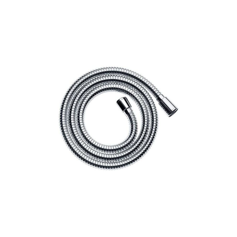 hansgrohe Sensoflex metal shower hose 1.25 m, anti-kink and tangle free, chrome effect 28132000