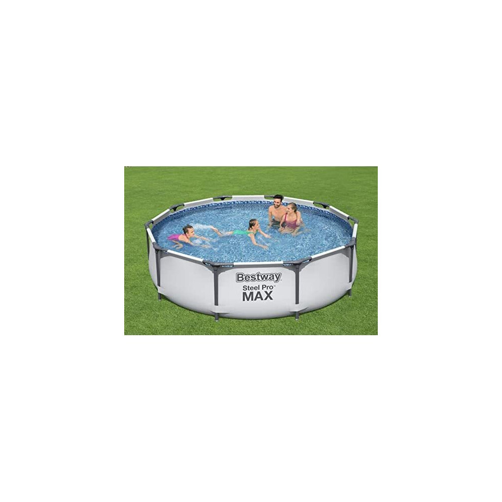 Bestway Steel Pro Frame Swimming Pool with Pump - 10 feet x 30 inch