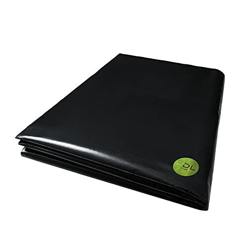 Pdl 4M Wide 500G Black Polythene Plastic Sheeting Garden Weeds Gravel