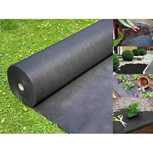 Almineez Heavy Duty Weed Control Fabric Membrane Garden Landscape ...