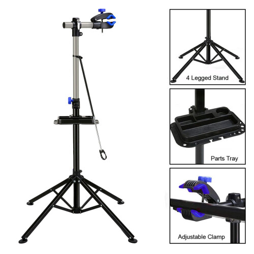 Height Adjustable Folding Bicycle Bike Repair Stand 1