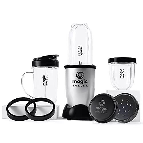 Magic Bullet Deluxe Blender, Mixer & Food Processor, Silver