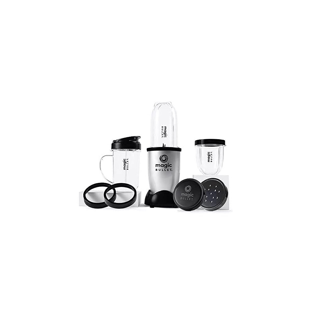 Magic Bullet Deluxe Blender, Mixer & Food Processor, Silver