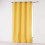 Douceur d'Intérieur Absolu Microfibre Curtain with Eyelets, Plain, Polyester, polyester, mustard yellow, 140 cm x 260 cm 1