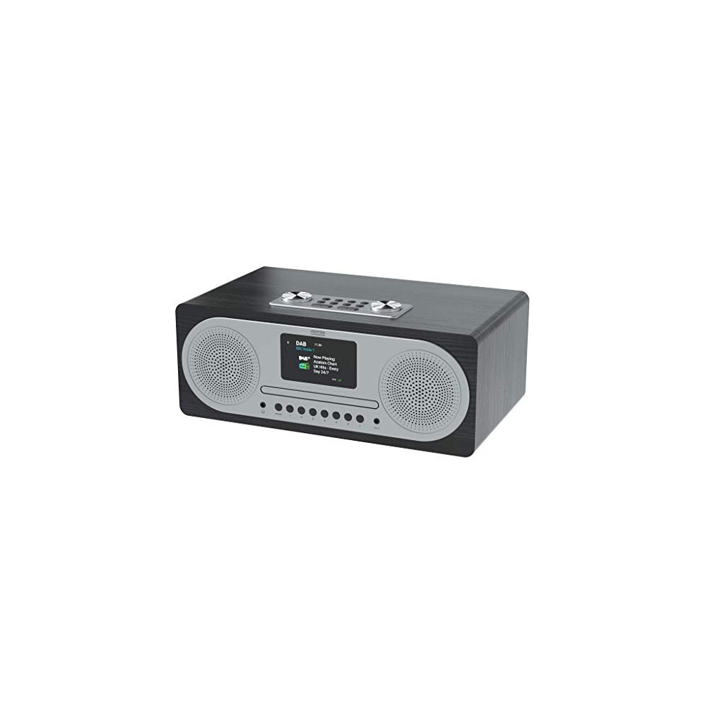 Azatom Cl100x Dab Dab+ Fm Radio Stereo Hi-Fi Speaker System & Cd Player, Bluetooth, Colour Display, Mp3 Playback, Usb Phone Charger, Equaliser, R 739601656001