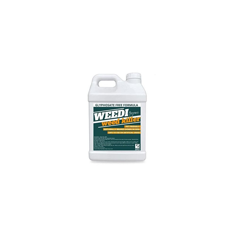 Organic Weedkiller - Pet Friendly - Glyphosate Free Formula - Non Toxic - Original (5 Litre)